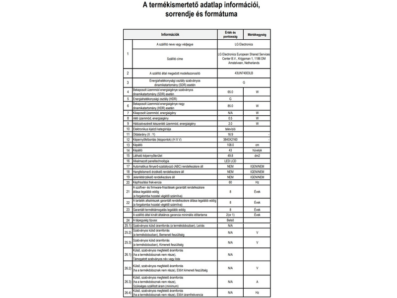 LG 43UN74003LB 4K Ultra HD LED Smart Tv