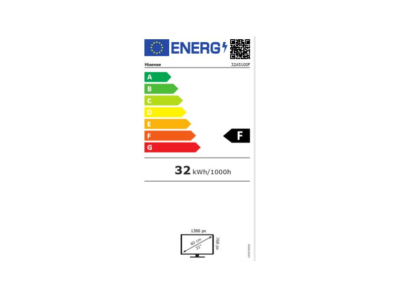 Hisense 32A5100F HD Ready LED Tv