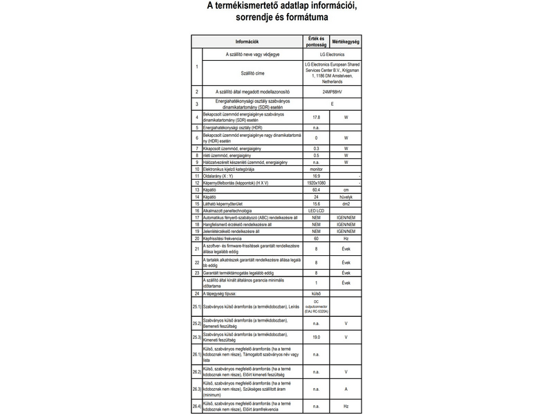 LG 24MP88HV-S 23,8