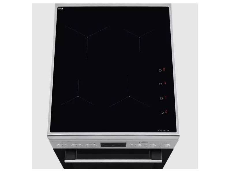 AEG CIB56481BM Indukciós villany tűzhely, inox