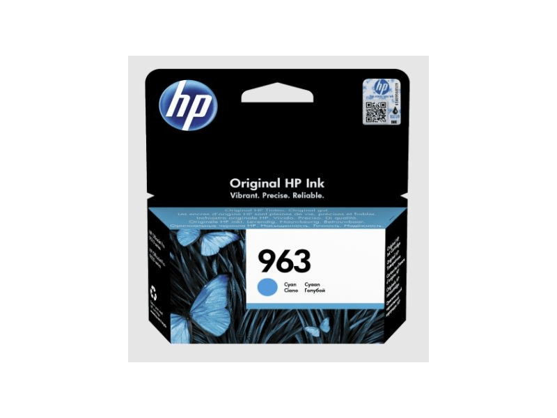 HP 963 ciánkék eredeti tintapatron (3JA23AE)