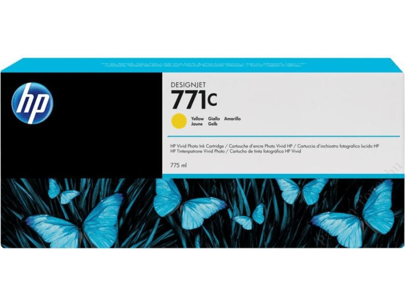 HP 771C sárga eredeti tintapatron (B6Y10A)