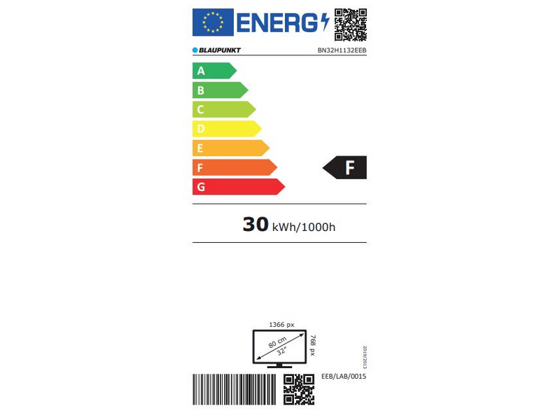 Blaupunkt BN32H1132EEB HD LED TV