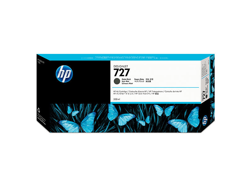 HP 727XL matt fekete eredeti tintapatron (C1Q12A)