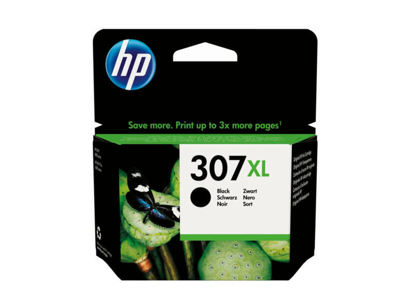 HP 3YM64AE 307XL Tintapatron, Fekete