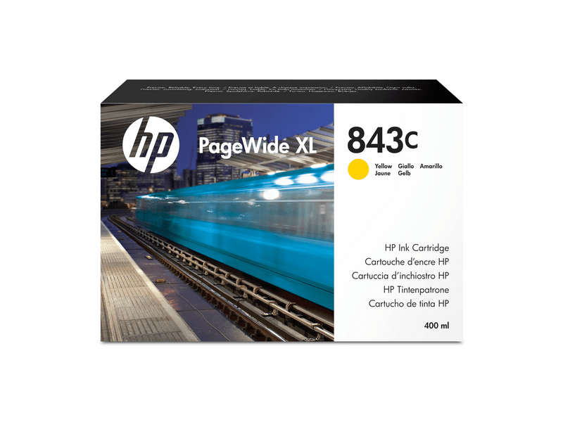 HP 843C sárga eredeti tintapatron (C1Q68A)