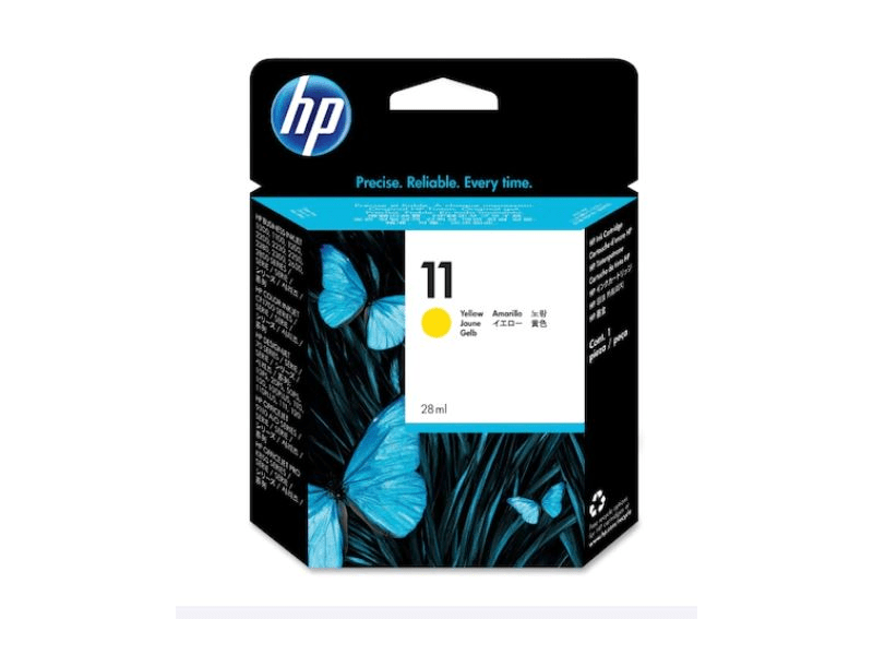 HP 11 sárga eredeti tintapatron (C4838A)