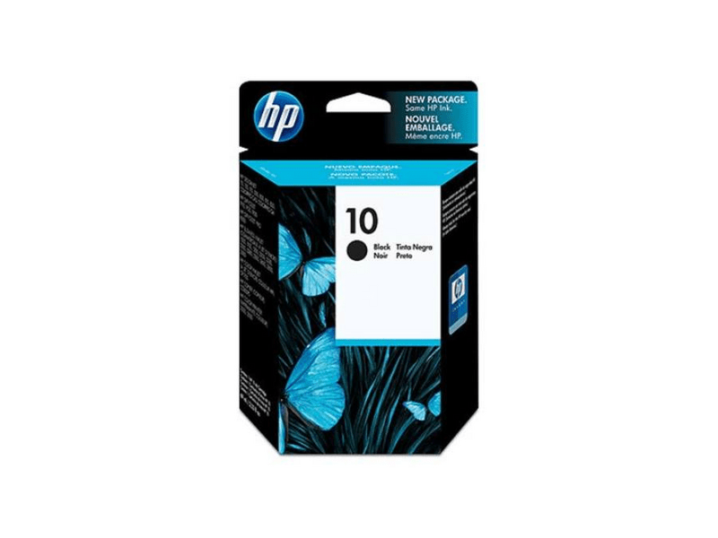 HP 10 fekete eredeti tintapatron (C4844A)