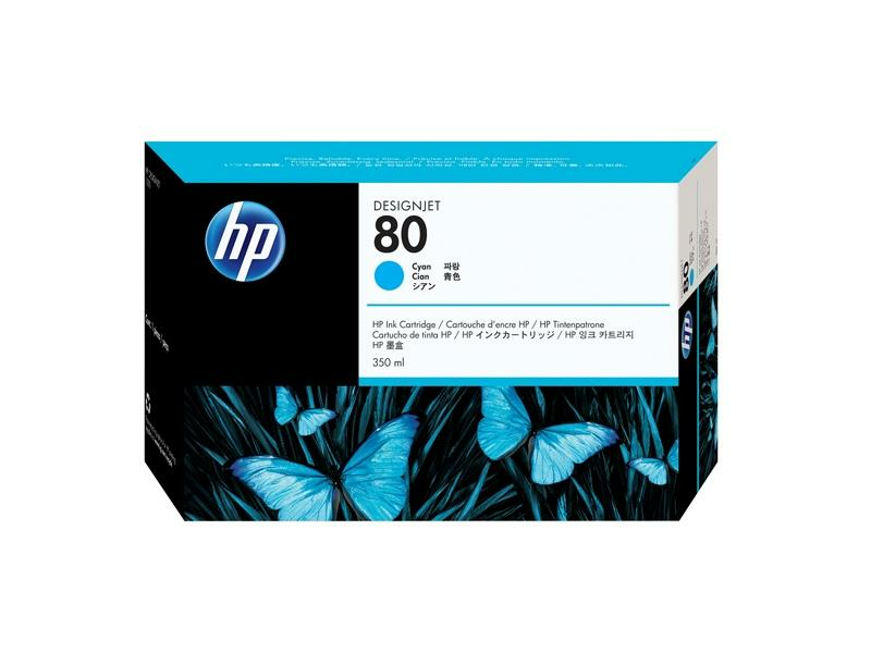 HP 80 ciánkék eredeti tintapatron (C4846A)
