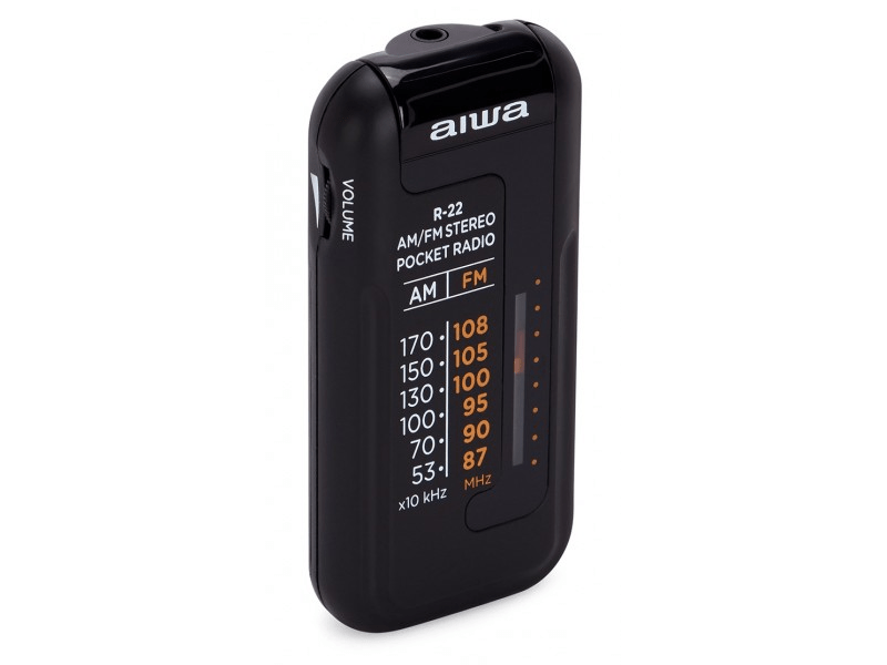 Aiwa R-22BK Zsebrádió, Fekete