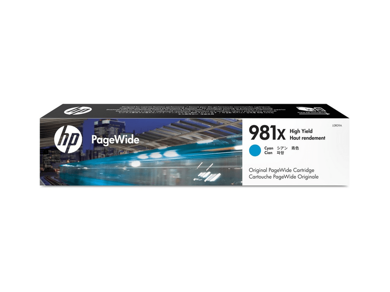 HP 981x XL ciánkék eredeti tintapatron (L0R09A)