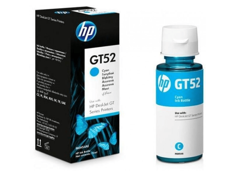 HP GT52 ciánkék eredeti tintapatron (M0H54AE)