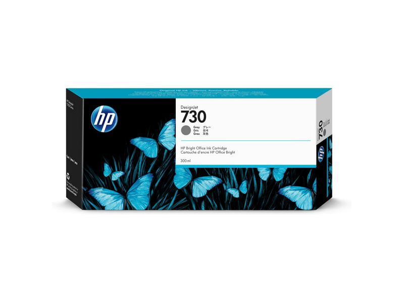 HP 730XL szürke eredeti tintapatron (P2V72A)