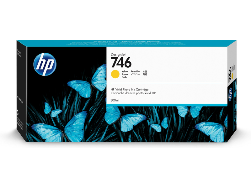 HP 746 sárga eredeti tintapatron (P2V79A)