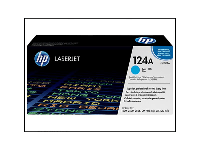 HP 124a ciánkék eredeti toner (Q6001A)