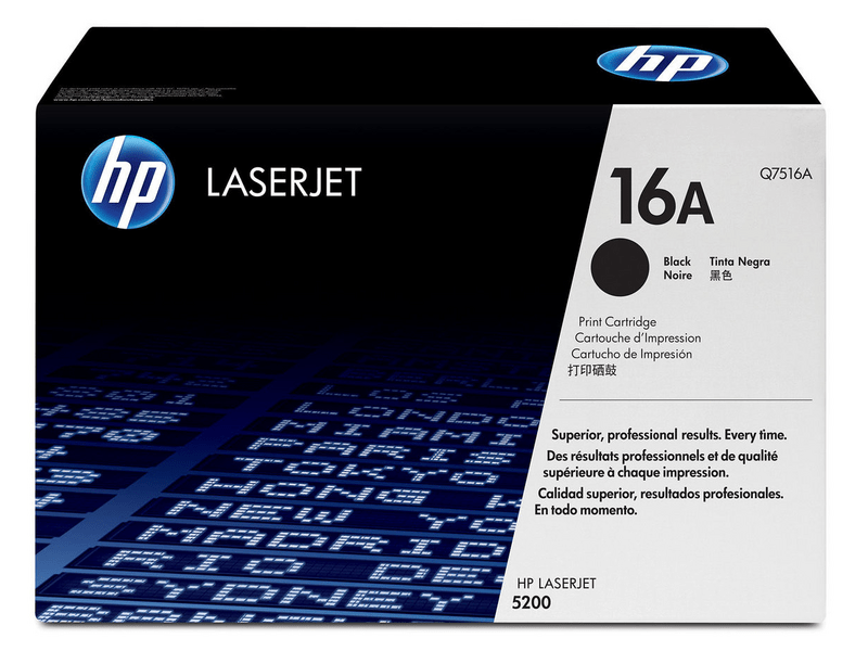 HP 16a fekete eredeti toner (Q7516A)