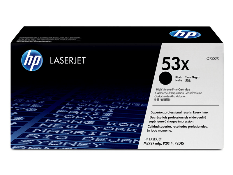 HP 53x fekete eredeti toner (Q7553X)