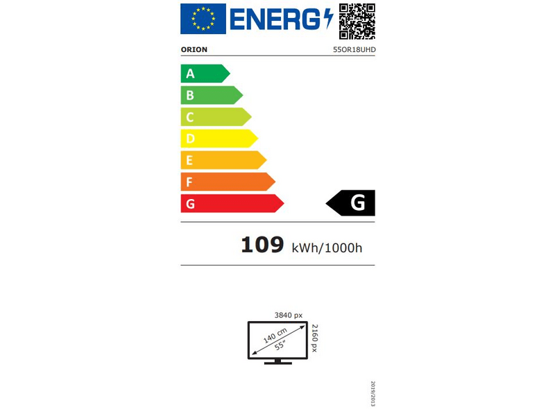 Orion 55OR18UHD 4K Ultra HD LED