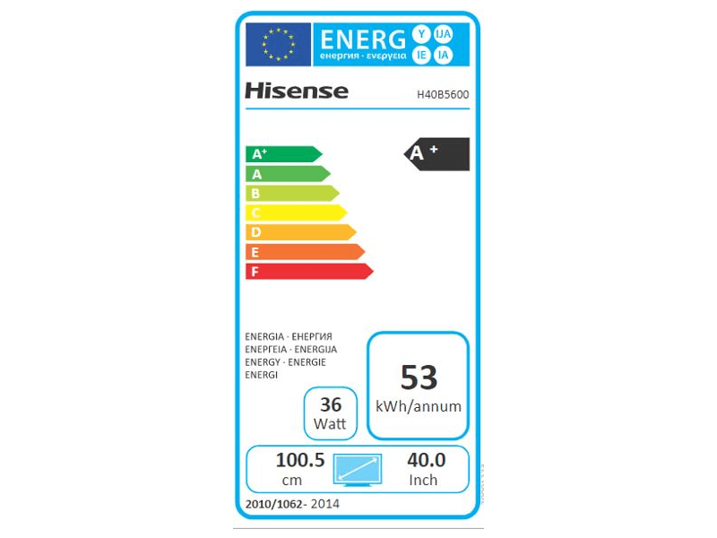 Hisense H40B5600 FULL HD LED Smart tv