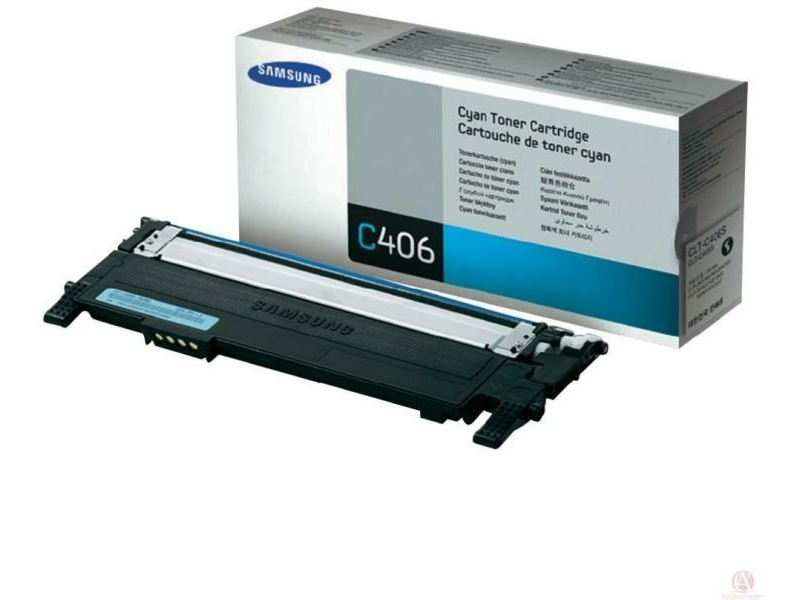 Samsung CLT-C406S/ELS Toner, ciánkék