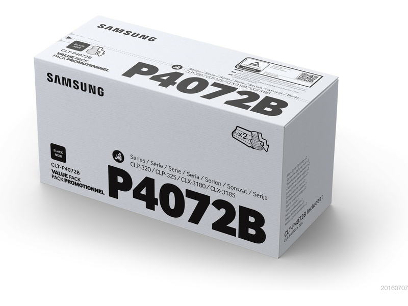 Samsung CLT-P4072B dual pack Nyomtató toner, fekete