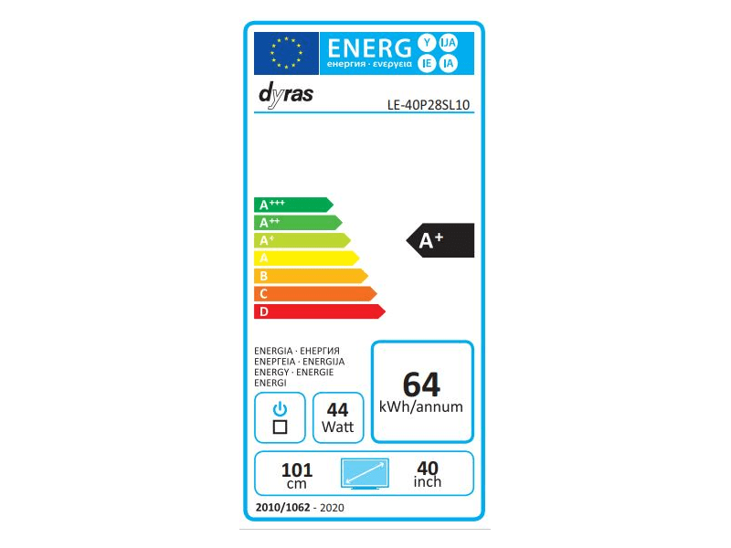 Dyras LE-40P28SL10 FULL HD Smart LED Tv