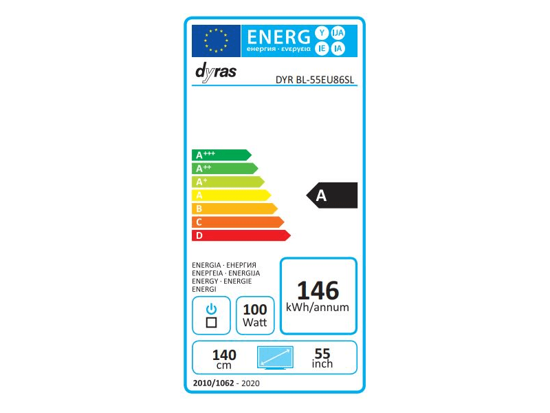 Dyras BL-55EU86SL 55