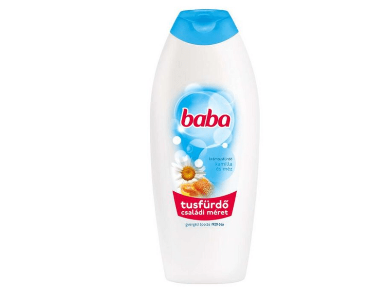 BABA kamilla és Méz tusfürdő, 750ML