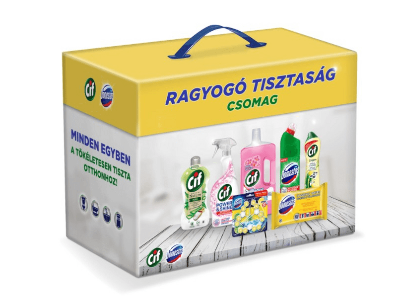 Cif + Domestos tisztítószer csomag