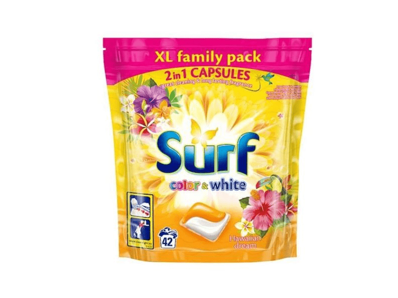 Surf Hawaiian Dream duo mosókapszula, 42 mosás