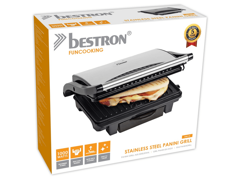 Bestron ASW113S Panini grillsütő