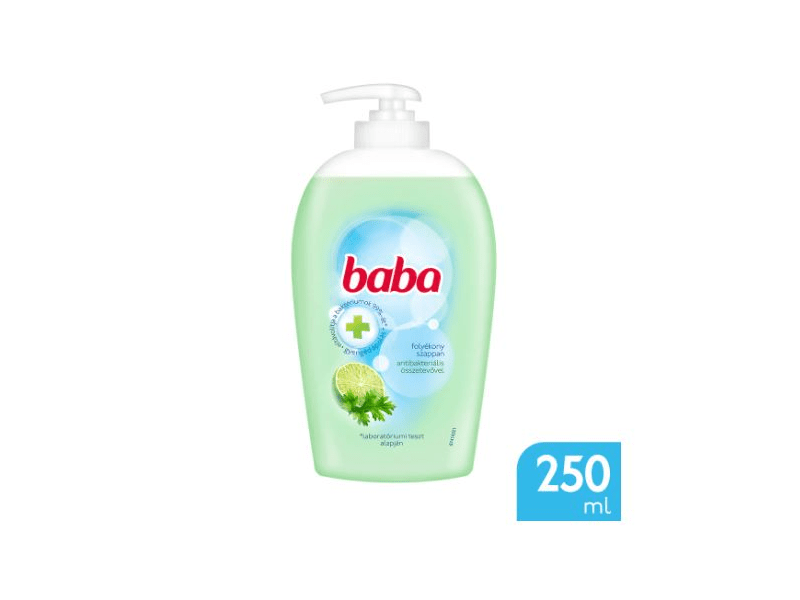 Baba folyékony szappan, Lime illattal, 250ml