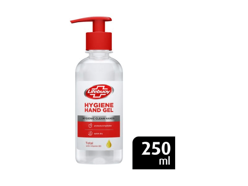 Lifebuoy Total higiénikus kéz gél antibakteriális összetevőkkel, 250 ml
