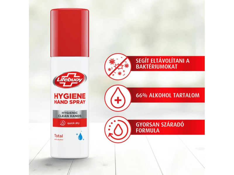 Lifebuoy Total Higiénikus Kéz Spray 75ml