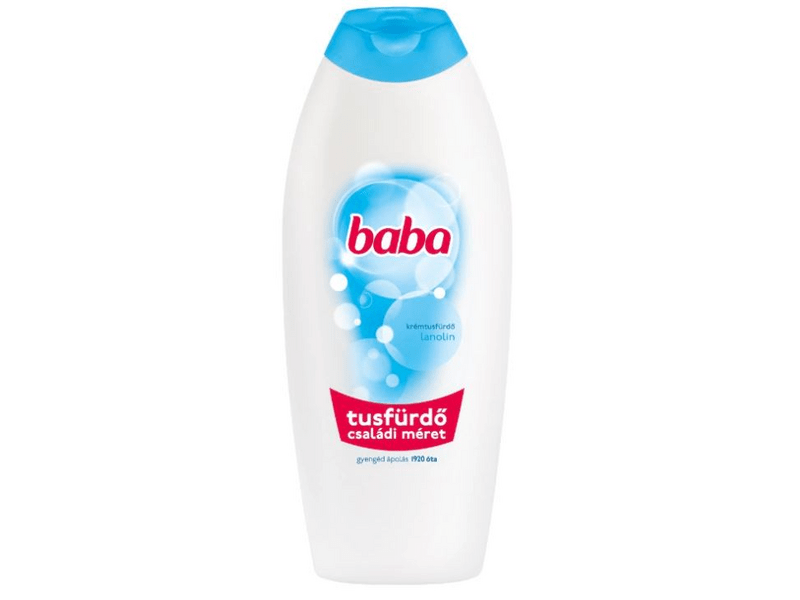 BABA Krémhabfürdő lanolinnal, 750 ml