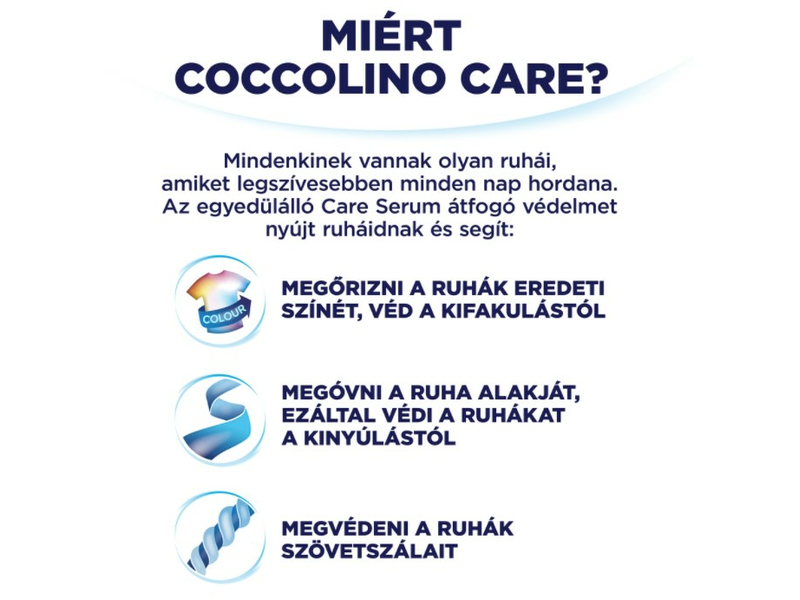 Coccolino Care folyékony mosószer 2.4l sötét ruhákhoz ( CARE BL 2.4L )