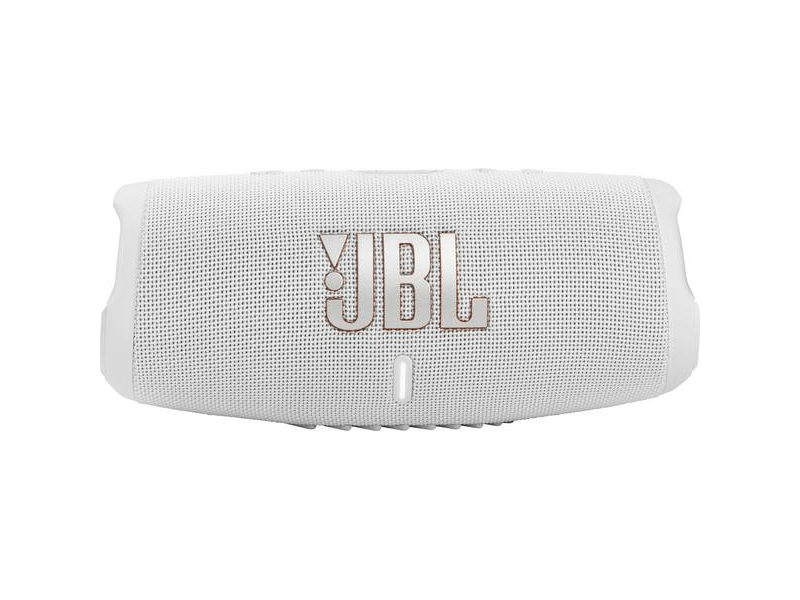JBL Charge 5 Hordozható Bluetooth hangszóró, Fehér