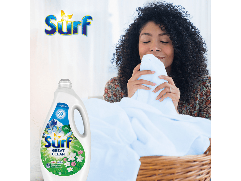 Surf Mountain Fresh & Jasmine Mosógél, 60 mosáshoz