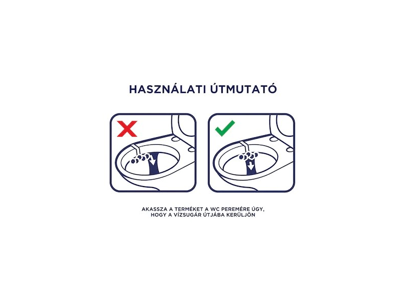 Domestos Power 5 WC frissítő blokk, 5 x 55 g, Óceán illattal