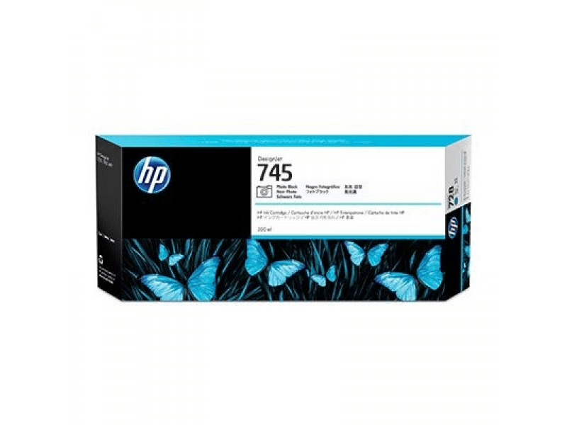 HP 745XL fotó fekete eredeti tintapatron (F9K04A)