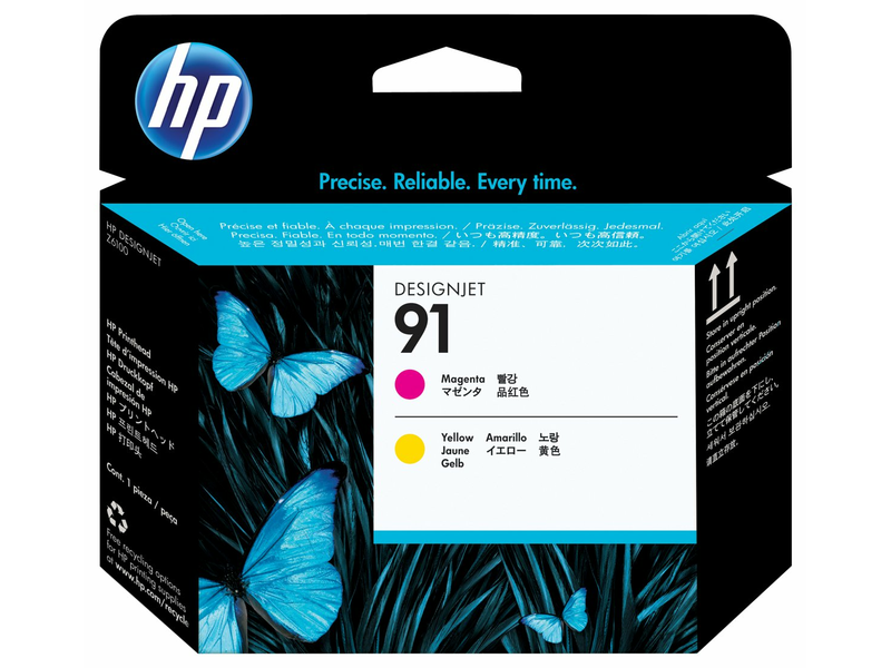 HP C9461A DesignJet nyomtatófej, Magenta és sárga