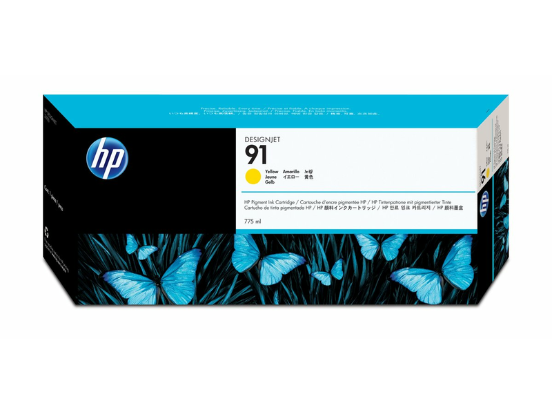 HP C9469A DesignJet Tintapatron, sárga