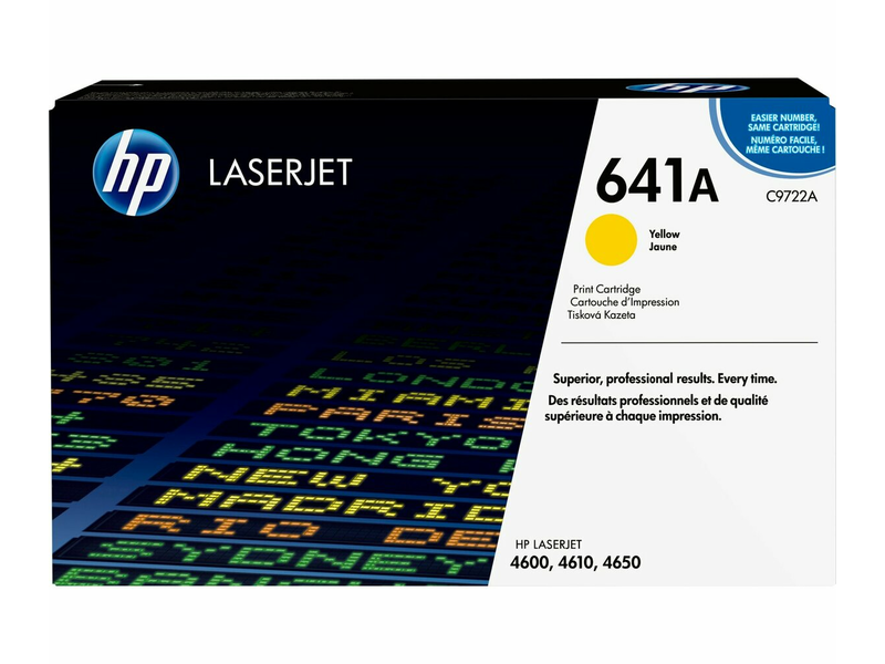 HP C9722A Toner, sárga