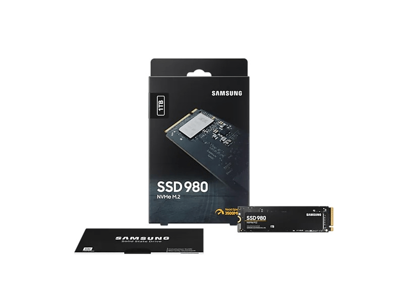 Samsung 1TB 980 PCIE 3.0 NVME M.2 SSD (MZ-V8V1T0BW)