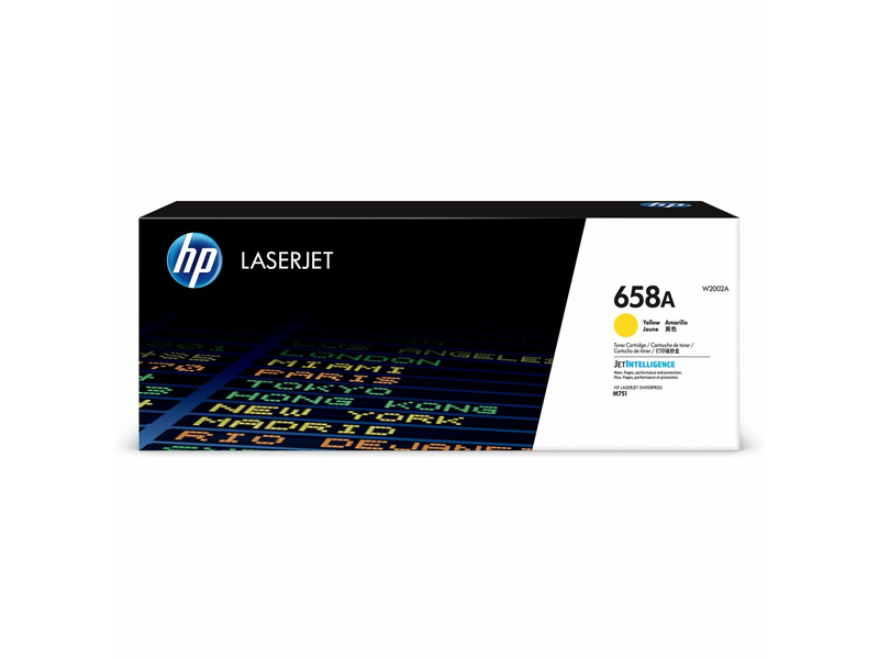 HP W2002A (658A) Toner, sárga