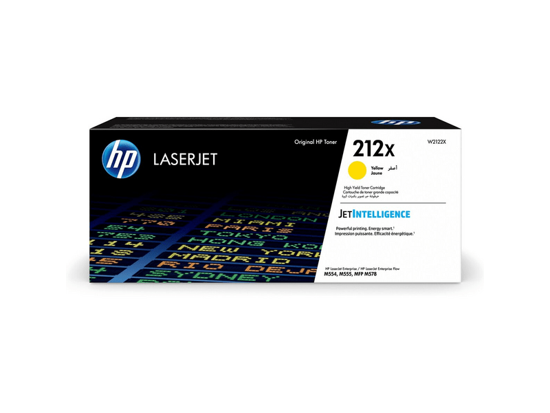 HP 212x sárga eredeti toner (W2122X)