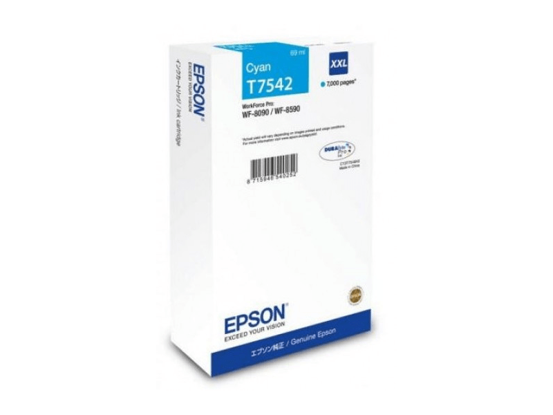 Epson T7542 Tintapatron, Ciánkék
