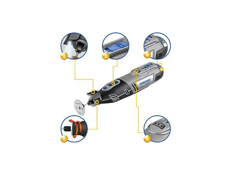 Dremel 8220-1/5 Akkus multigép