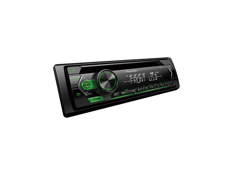 Pioneer DEH-S120UBG autóhifi fejegység, zöld
