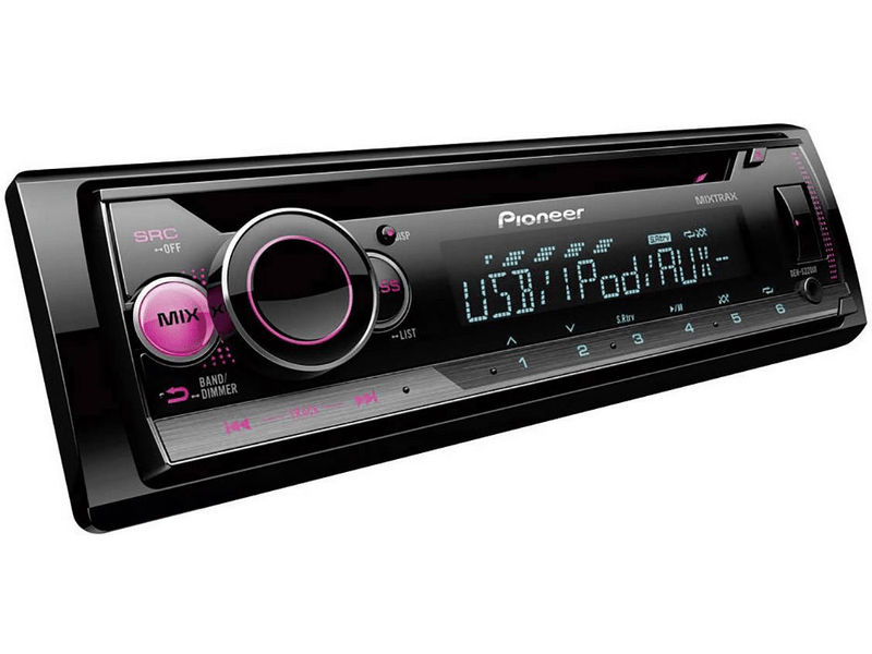 Pioneer DEH-S220UI autóhifi fejegység, lila